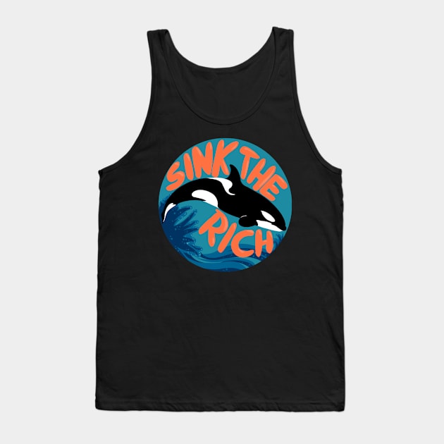 Sink the Rich Tank Top by AKA Wally